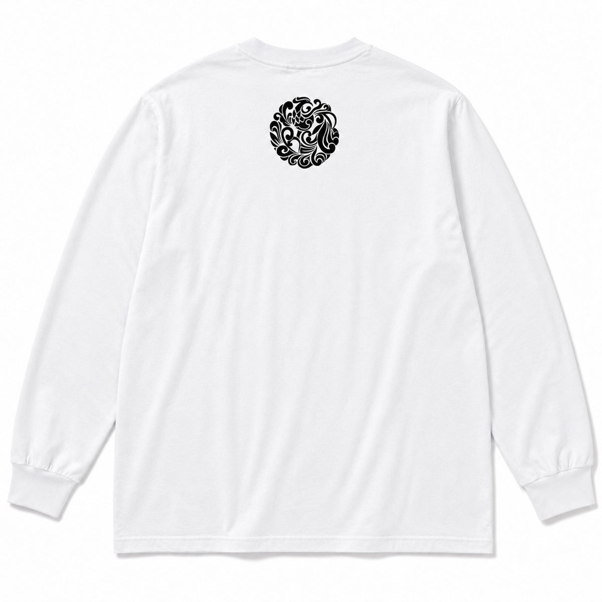 【四代目彫よし】BLACK DALLAS "鳳凰" LS/TEE ホワイト