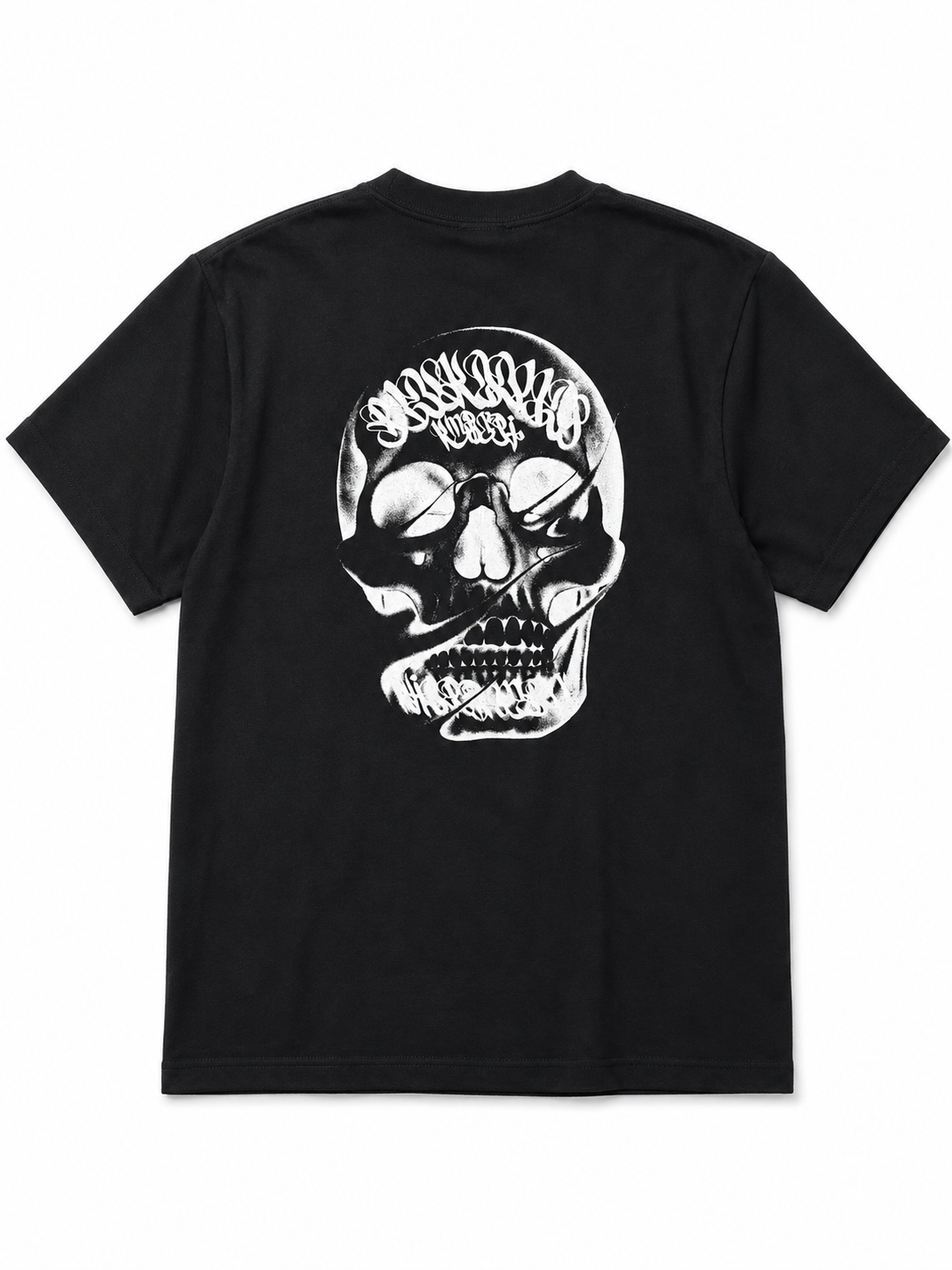 【KHART】 BLACK DALLAS "初期衝動" TEE ブラック
