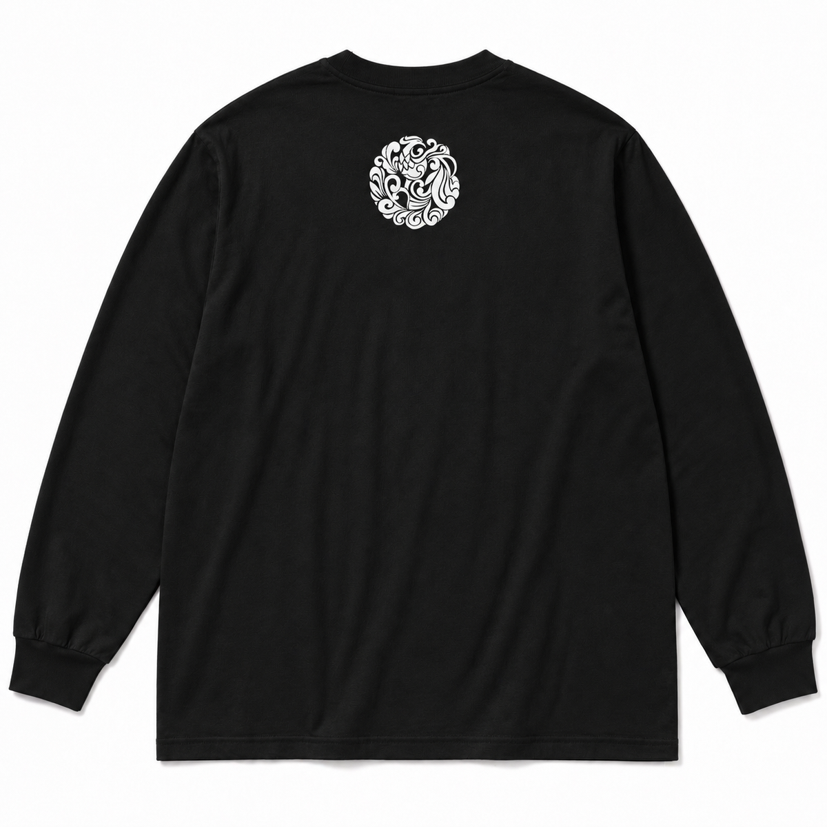 【四代目彫よし】BLACK DALLAS "鳳凰" LS/TEE ブラック