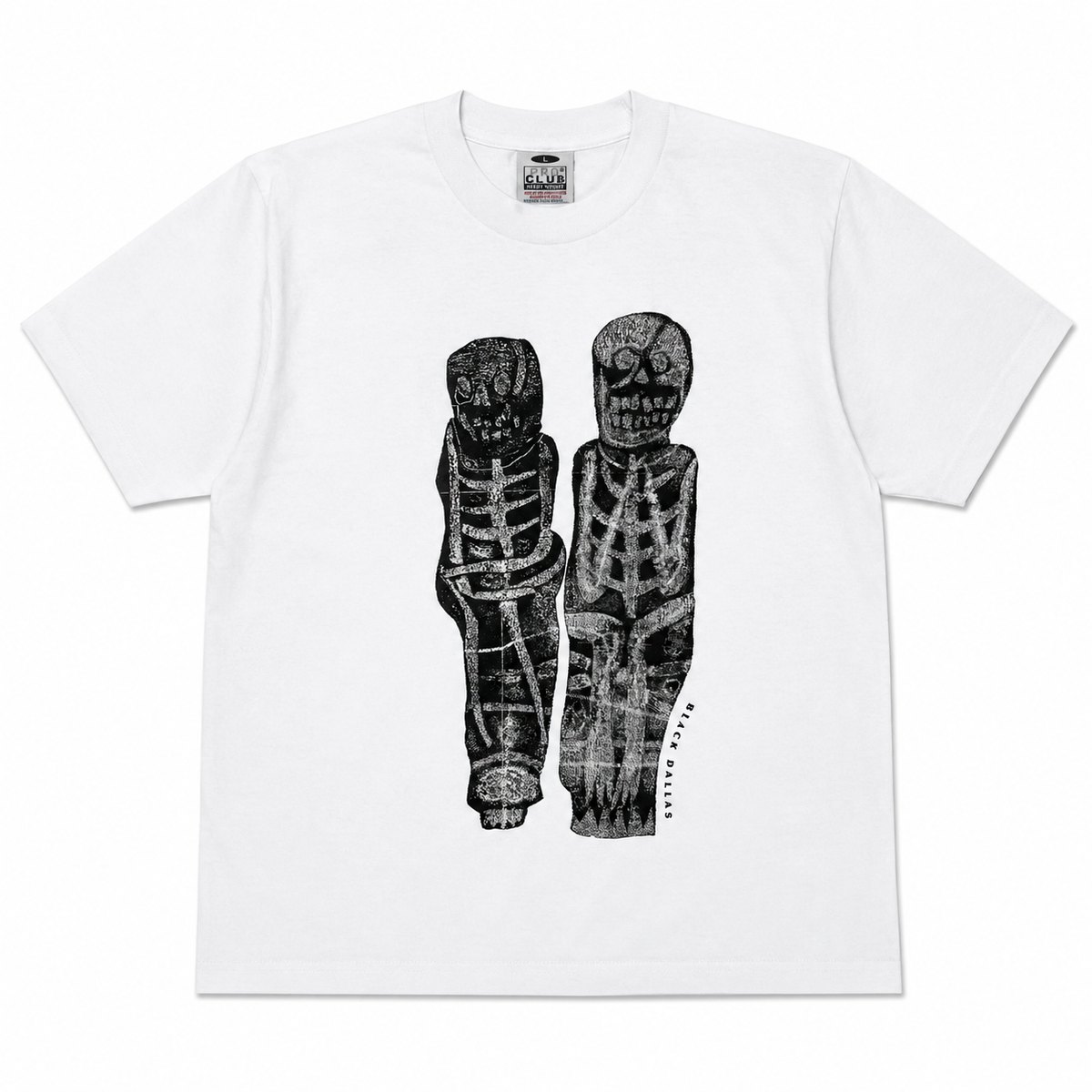 【JUN KANEKO】BLACK DALLAS  "Spell of Restration" TEE ホワイト