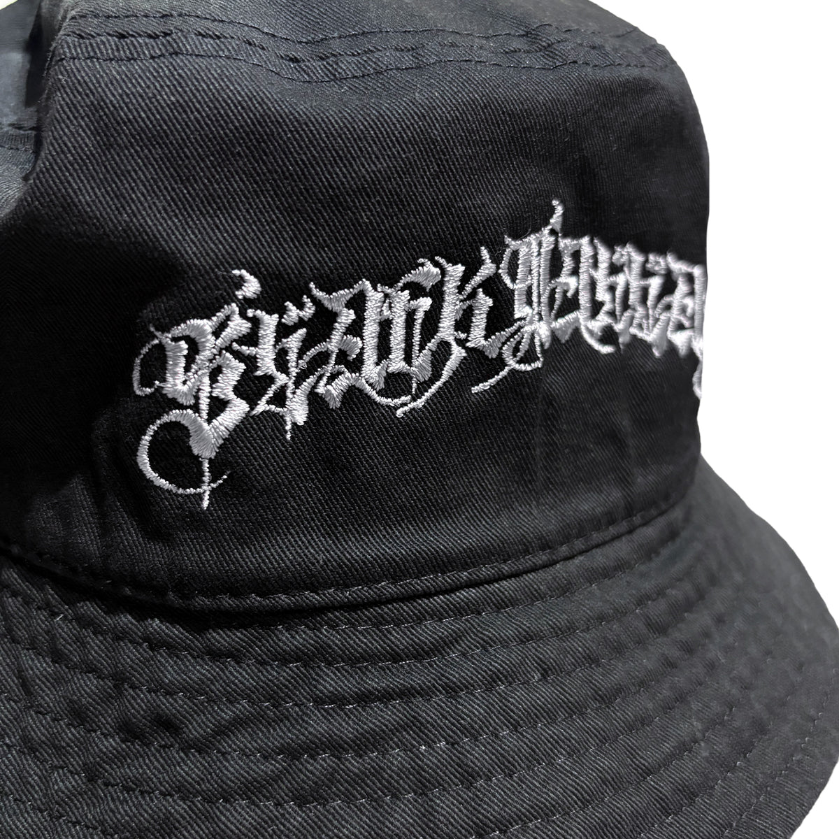 【USUGROW】BLACKDALLAS "ARCH LOGO" BUCKET HAT  ブラック