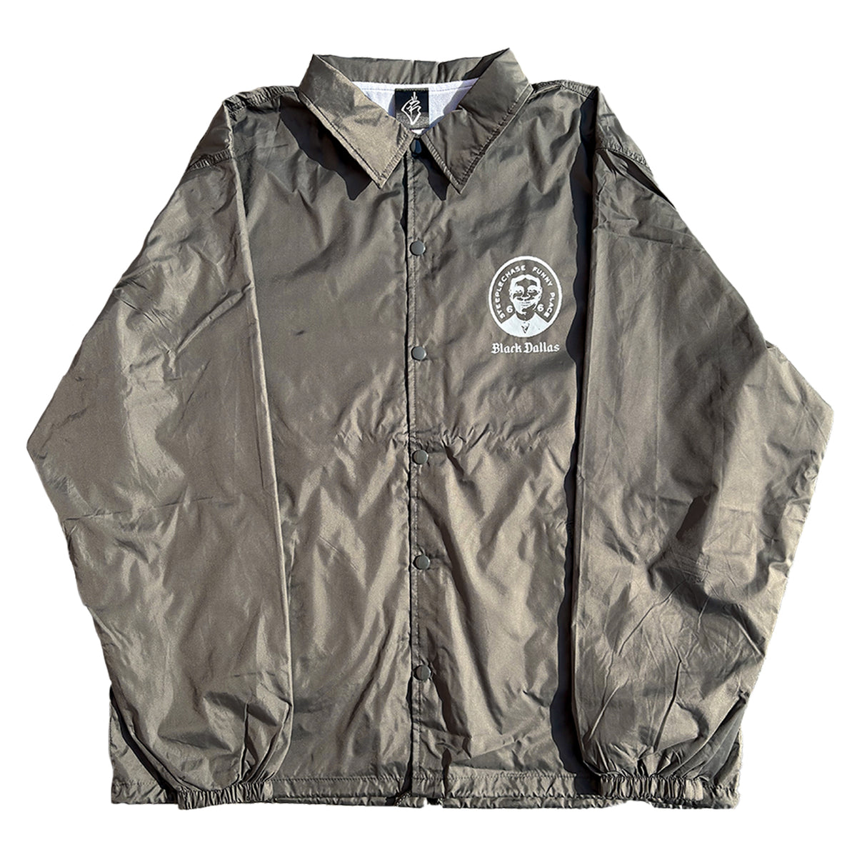 【Ketchup】BLACK DALLAS "WONDER WHEEL '79" Coach Jacket チャコール