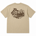 【IZUMI/五純】BLACK DALLAS "CROWN" TEE サンド