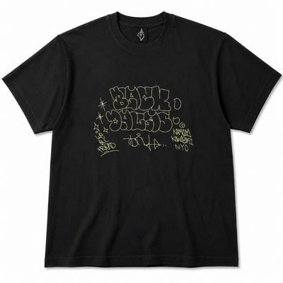 A-THUG x BLACKDALLAS TEE チャコール