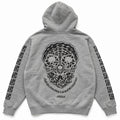 【USUGROW】BLACK DALLAS "4L" Zip Hoodie 12oz グレー