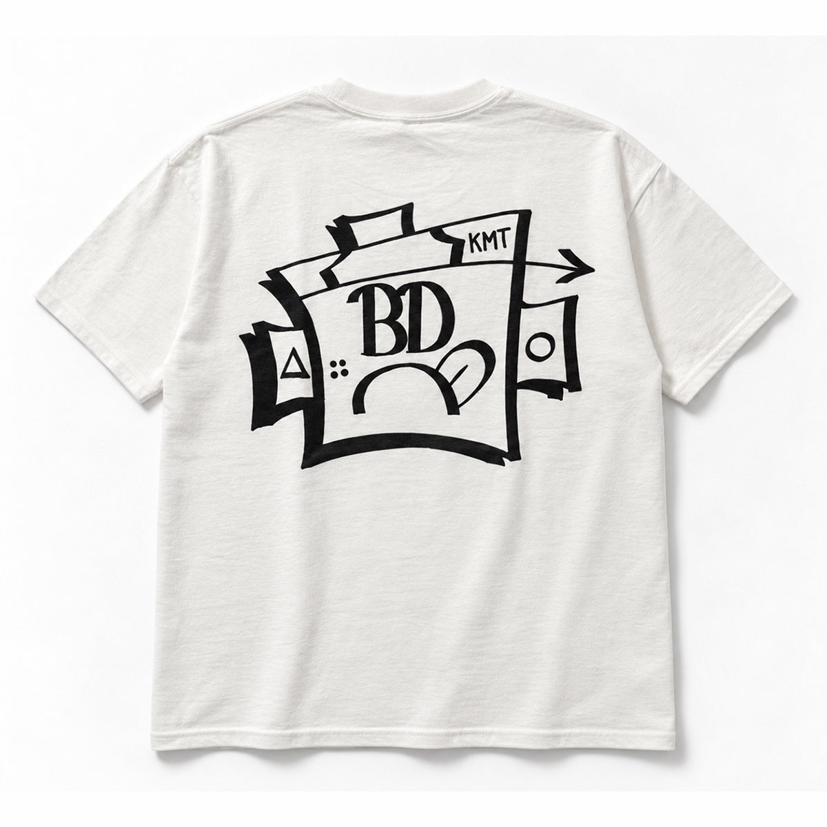 【山田丸】BLACK DALLAS "BD KIDS" TEE ホワイト
