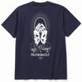 【USUGROW】BLACK DALLAS "BD CHRONICLE" TEE ネイビー