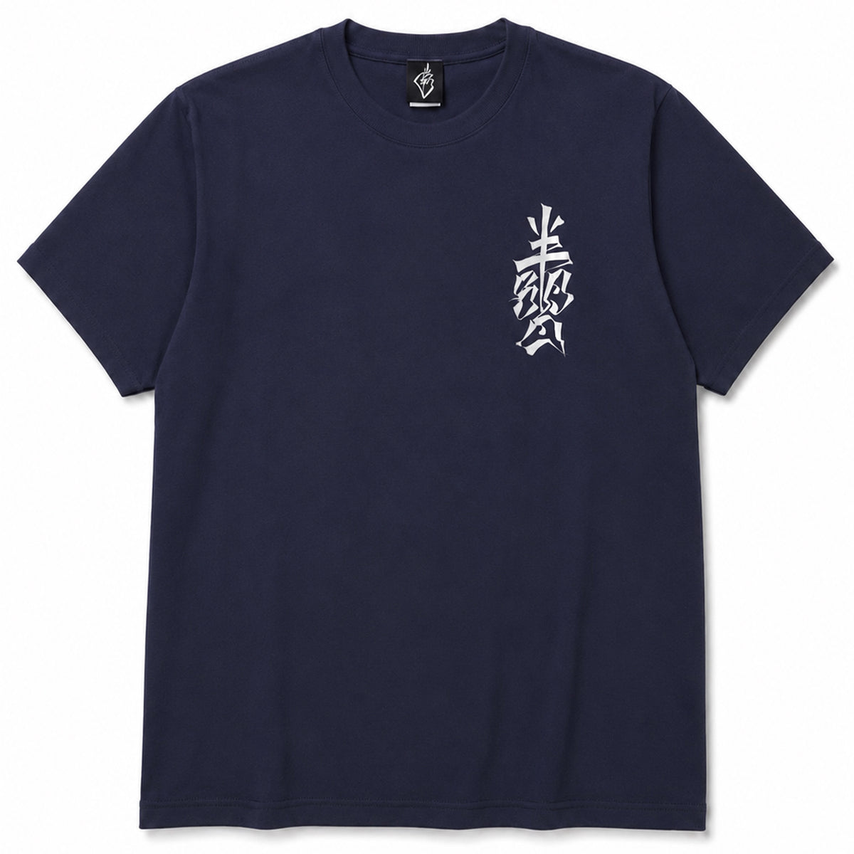 【USUGROW】BLACK DALLAS "BD CHRONICLE" TEE ネイビー