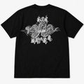 【DENSE】BLACK DALLAS "鬼蛇" TEE ブラック