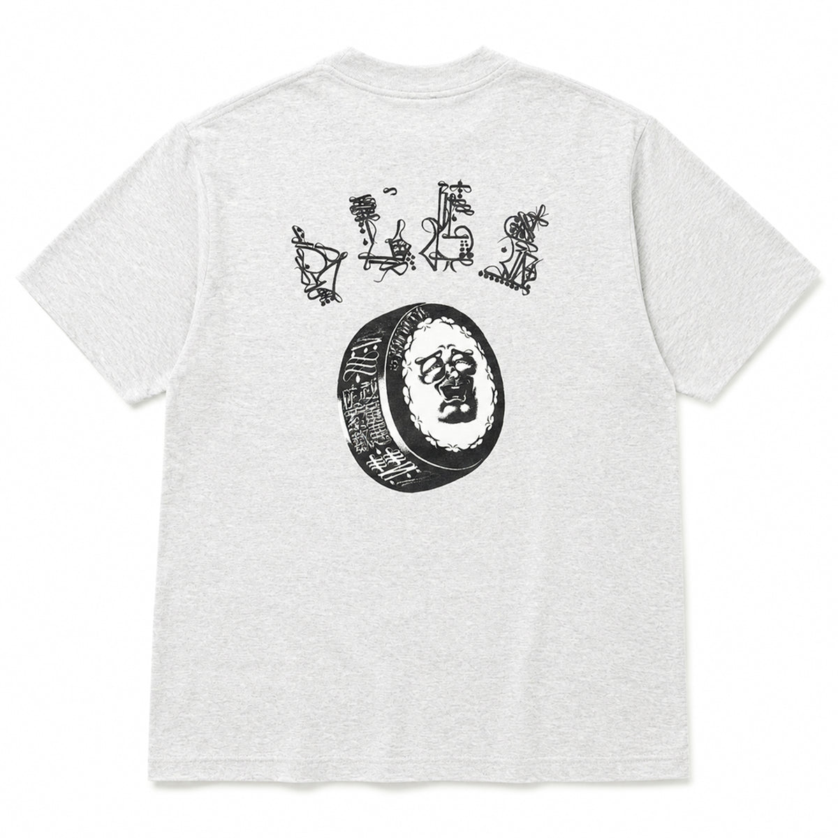 【ESSU】BLACK DALLAS "ぶらっくだらすう" TEE アッシュ