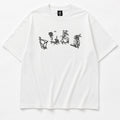 【ESSU】BLACK DALLAS "ぶらっくだらすう" TEE ホワイト