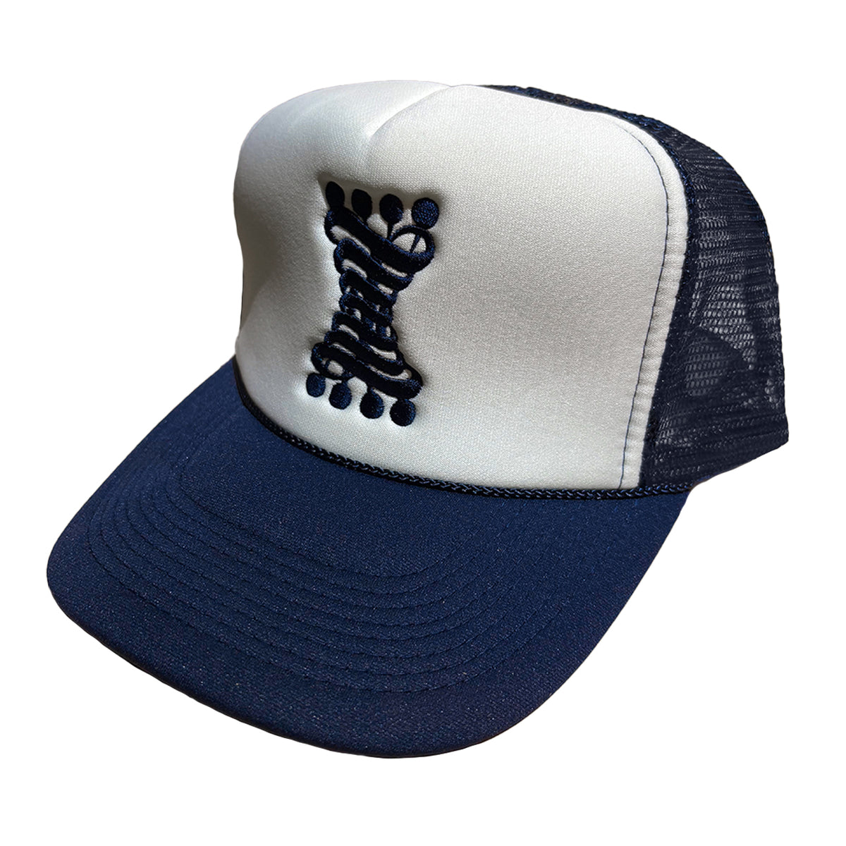 【ESSU】BLACKDALLAS "黒" MESH CAP ネイビー