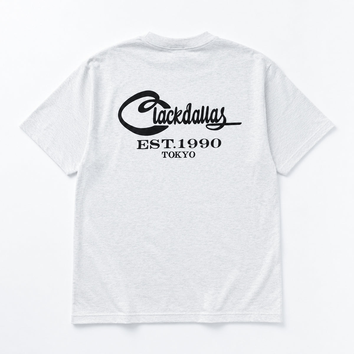 【IZUMI/五純】BLACK DALLAS "1990" TEE アッシュ