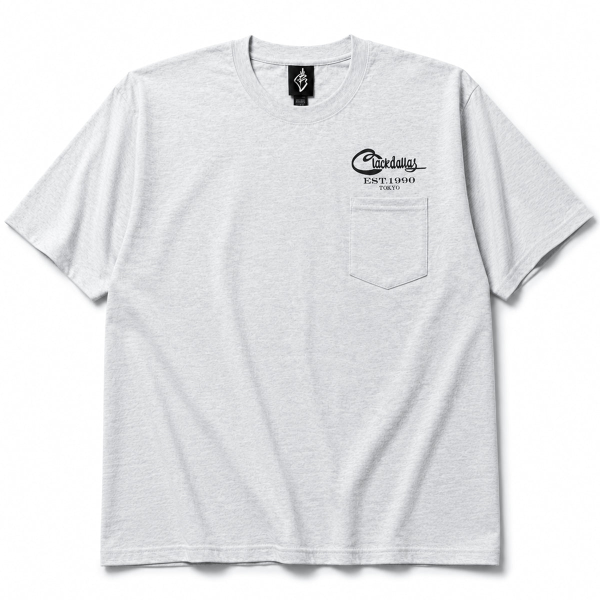 【IZUMI/五純】BLACK DALLAS "1990" TEE アッシュ