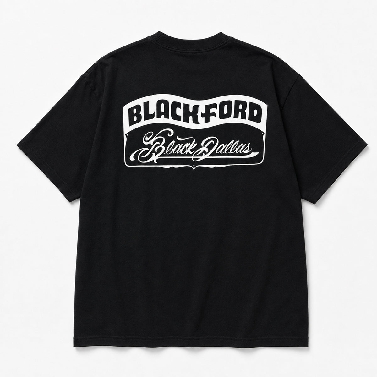 【IZUMI/五純】BLACK DALLAS "BLACKFORD" TEE ブラック