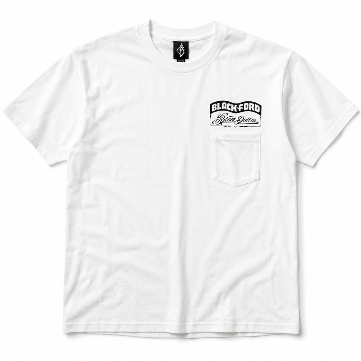 【IZUMI/五純】BLACK DALLAS "BLACKFORD" TEE ホワイト