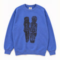 【JUN KANEKO】BLACK DALLAS "Spell Of Restoration " SWEAT ライトブルー