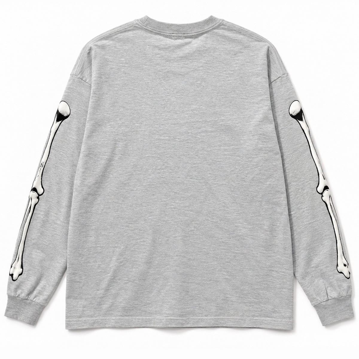 【KHART】BLACK DALLAS "BD BONE" LS/TEE アッシュ