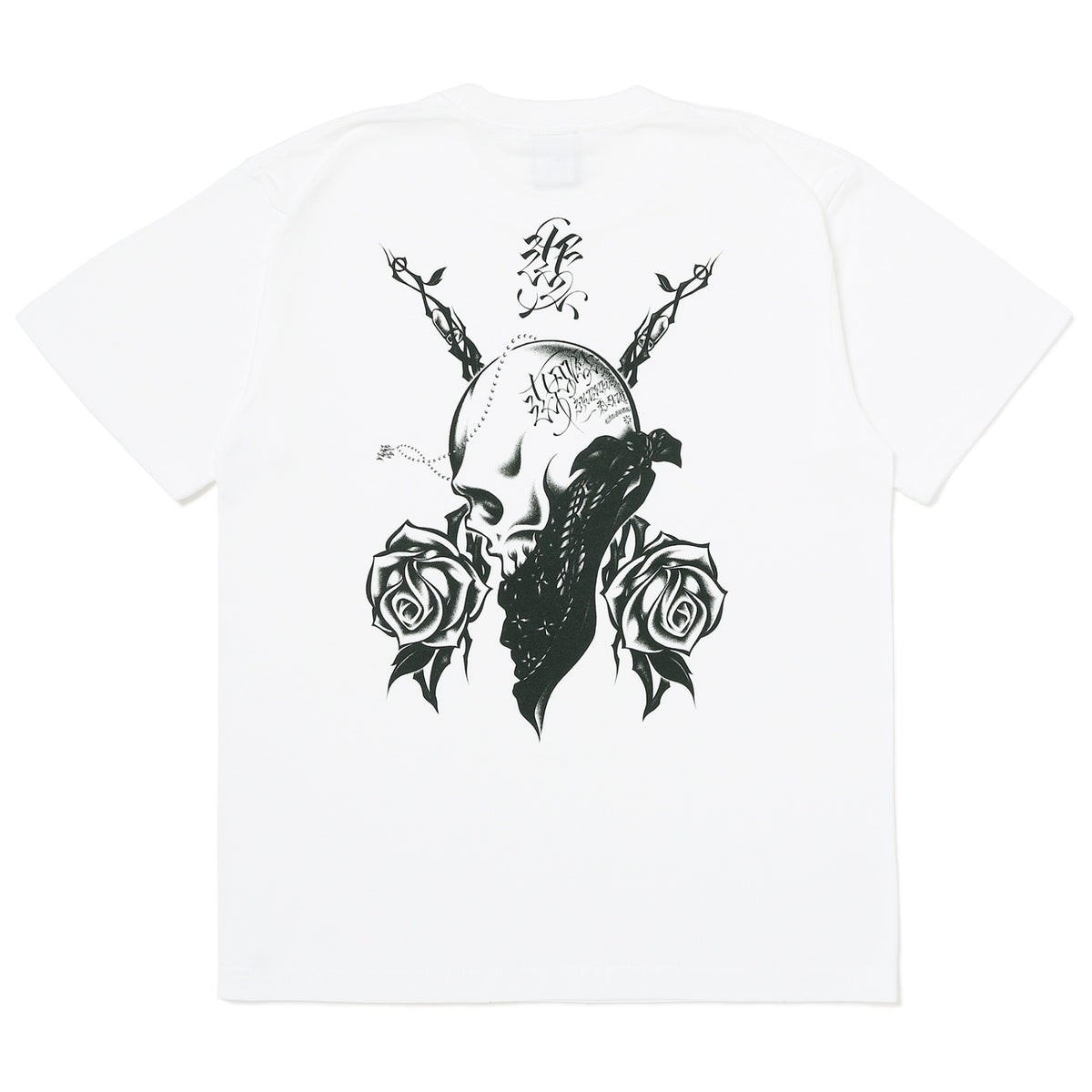 【USUGROW】BEAUTIFUL THORNS TEE ホワイト
