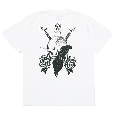 【USUGROW】BEAUTIFUL THORNS TEE ホワイト