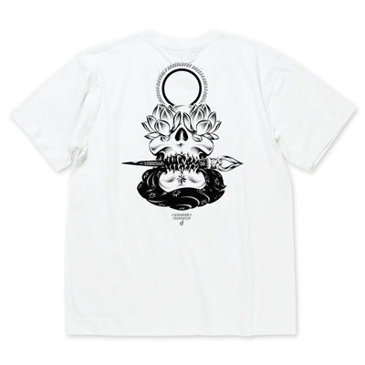 【USUGROW】HASADHU CREATION TEE ホワイト