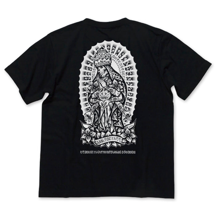 【USUGROW】INK 4 LIFE TEE ブラック