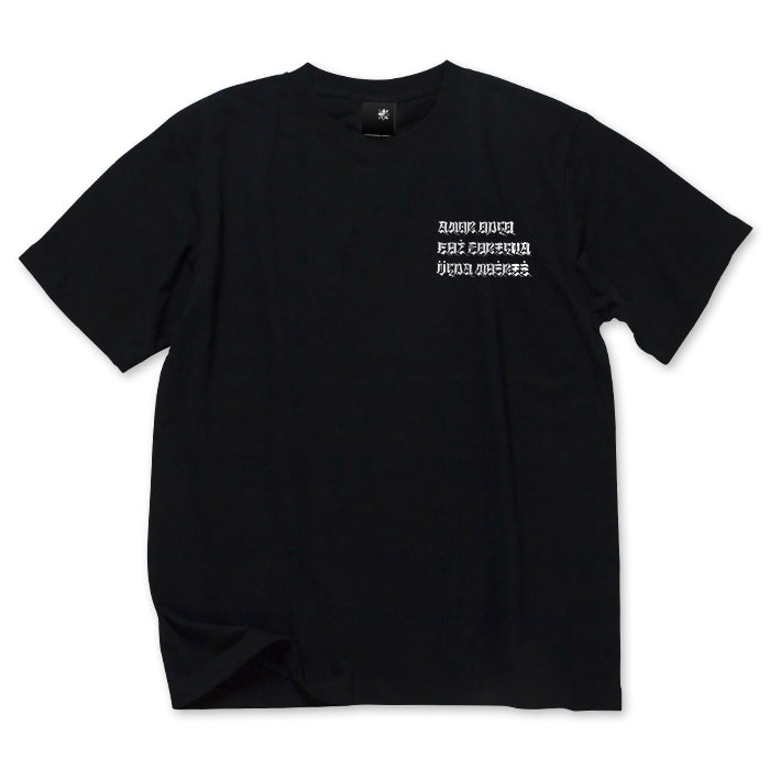 【USUGROW】INK 4 LIFE TEE ブラック