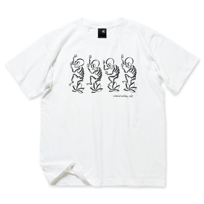 【USUGROW】JIYUUONDO TEE ホワイト