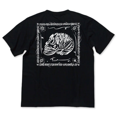【USUGROW】LIFE SKULL TEE ブラック