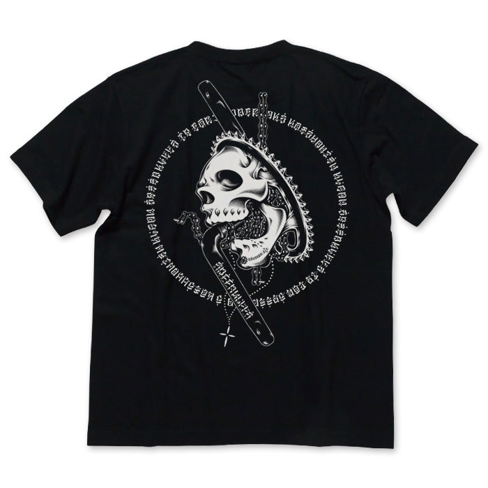 【USUGROW】SKS SKULL TEE ブラック