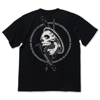 【USUGROW】SKS SKULL TEE ブラック