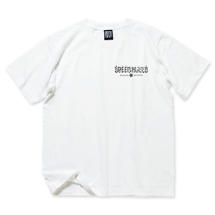 【USUGROW】SKS SKULL TEE ホワイト