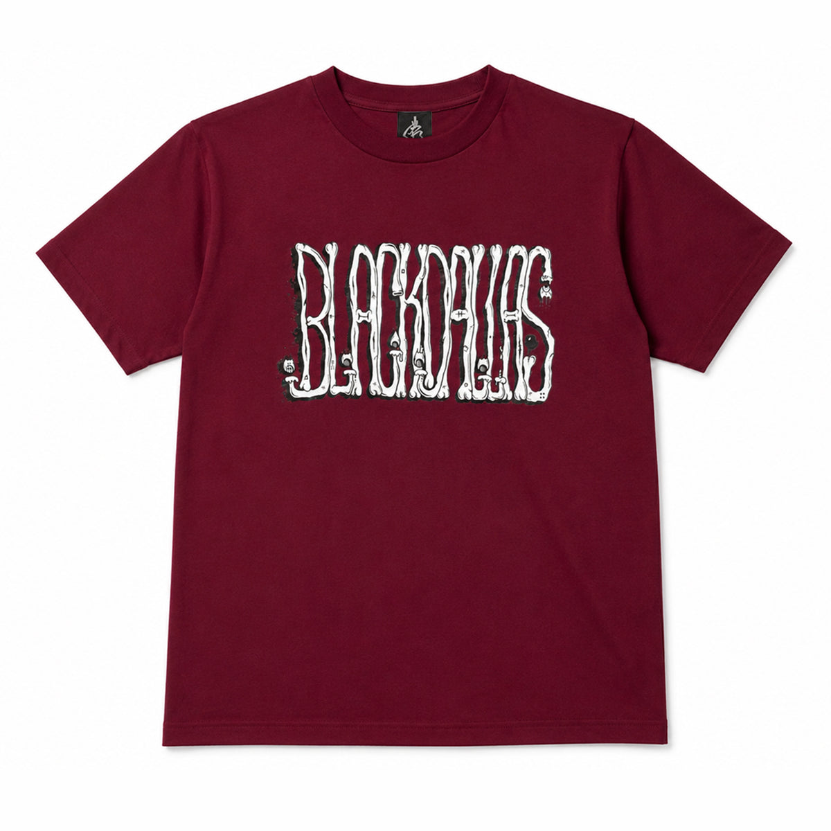 【山田丸】BLACK DALLAS "悪魔城" TEE バーガンディー