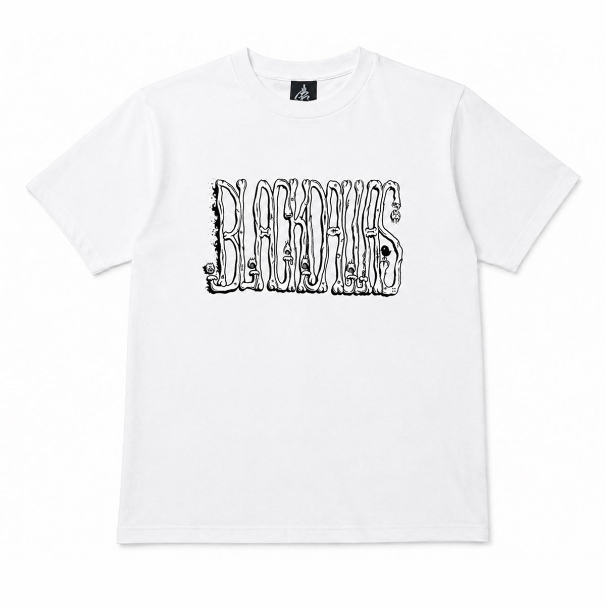 【山田丸】BLACK DALLAS "悪魔城" TEE ホワイト