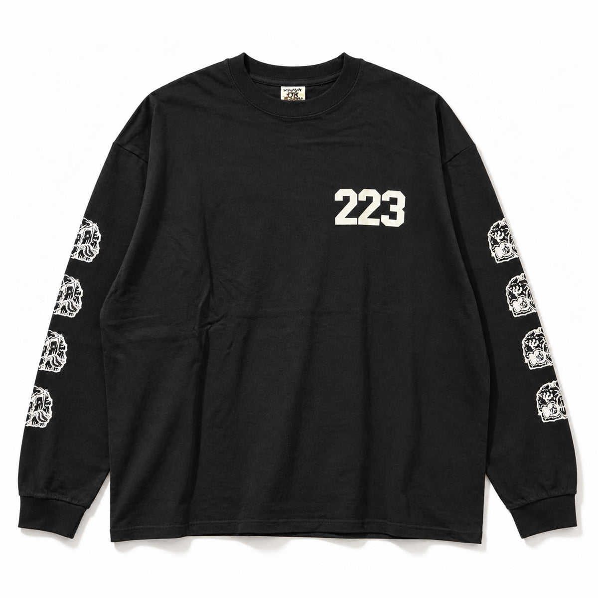 【山田丸】雷玉 LS/TEE ブラック