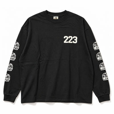【山田丸】雷玉 LS/TEE ブラック