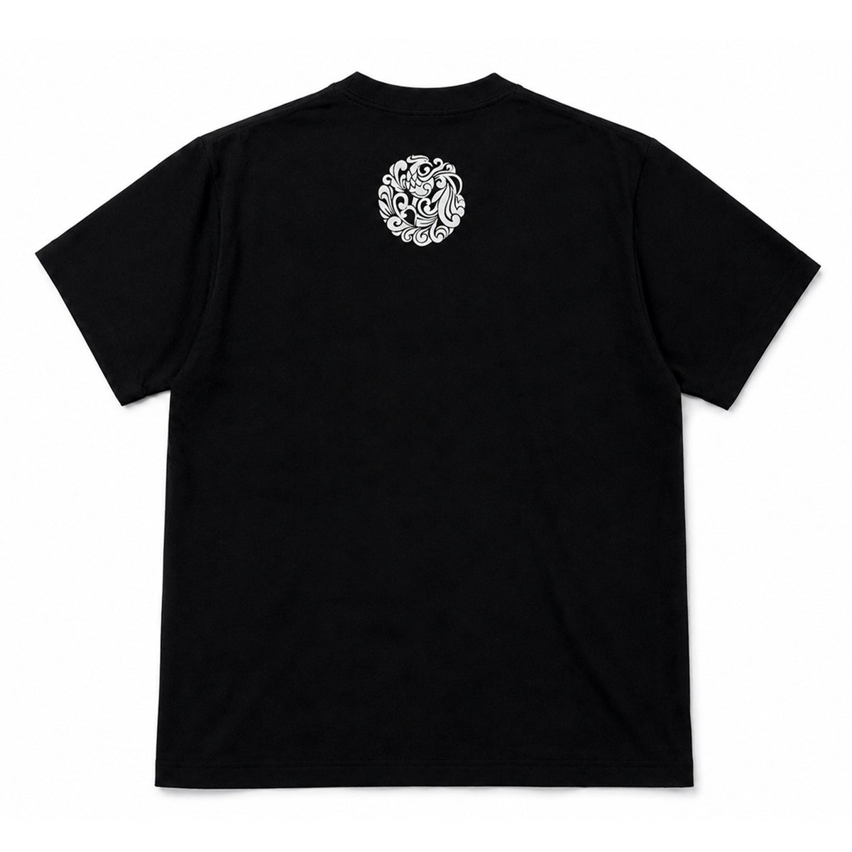 【四代目彫よし】BLACK DALLAS "鳳凰" TEE ブラック