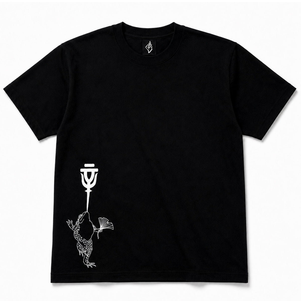 【四代目彫よし】BLACK DALLAS "鳳凰" TEE ブラック